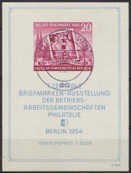 DDR_1954_Bl.10_gestempelt_Bild1