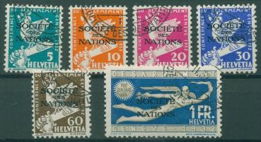 SCHWEIZ_1934_Nr_SDN36_41_gestempelt_Bild1