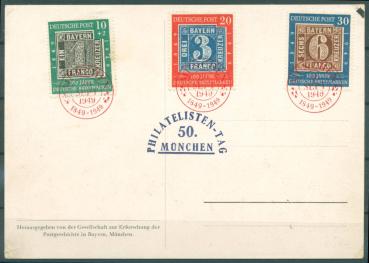 BUND_1949_Nr_113_115_Ersttagsbrief_Bild1