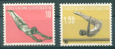 LIECHTENSTEIN_1957_Nr_353+356_postfrisch_Bild1