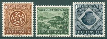 LIECHTENSTEIN_1953_Nr_319_321_postfrisch_Bild1