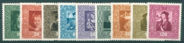 LIECHTENSTEIN_1949_Nr_268_276_postfrisch_Bild1