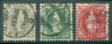 SCHWEIZ_1907_Nr_92_94_gestempelt_Bild1