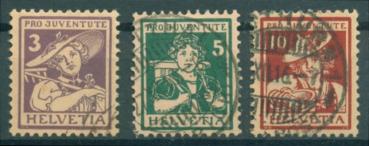 SCHWEIZ_1916_Nr_130_132_gestempelt_Bild1