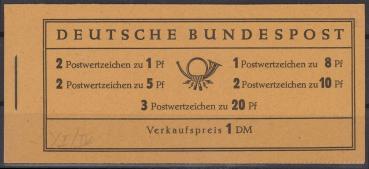BUND_1958/1960_MH_4YII_postfrisch_Bild1