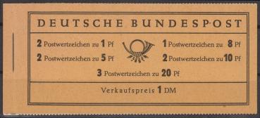 BUND_1958/1960_MH_4YII_postfrisch_Bild1