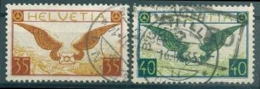 SCHWEIZ_1929_Nr_233_234_gestempelt_Bild1