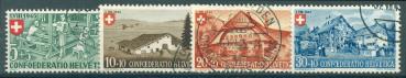 SCHWEIZ_1945_Nr_460_463_gestempelt_Bild1