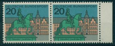 BUND_1963_PLATTENFEHLER_Nr_423_f25_postfrisch_Bild1