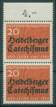 BUND_1963_PLATTENFEHLER_Nr_396_f2_postfrisch_Bild1