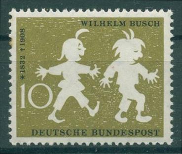 BUND_1958_PLATTENFEHLER_Nr_281_f2_postfrisch_Bild1