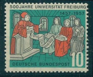 BUND_1957_PLATTENFEHLER_Nr_256_f12_postfrisch_Bild1