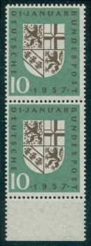 BUND_1957_PLATTENFEHLER_Nr_249_f35_postfrisch_Bild1