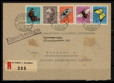 SCHWEIZ_1950_Nr_550_554_gestempelt_Bild1