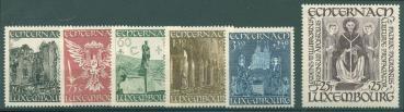 LUXEMBURG_1947_Nr_417_422_postfrisch_Bild1