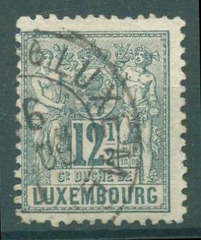 LUXEMBURG_1882_Nr_50_gestempelt_Bild1