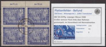 SBZ_1948_PLATTENFEHLER_Nr_199_F8_gestempelt_Bild1