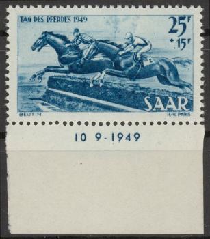 SAARLAND_1949_Nr_266_Br_postfrisch_Bild1