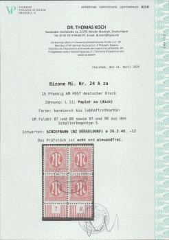 Preview: BIZONE_1945_Nr_24Aza_gestempelt_Bild2