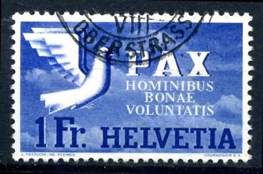 SCHWEIZ_1945_Nr_455_gestempelt_Bild1