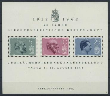 LIECHTENSTEIN_1962_Bl.6_postfrisch_Bild1