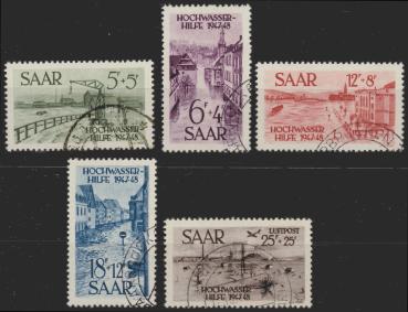 SAARLAND_1948_Nr_255_259_gestempelt_Bild1