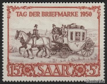 SAARLAND_1950_Nr_291_postfrisch_Bild1