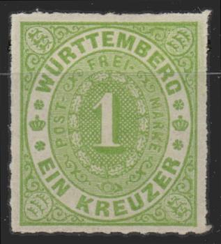 WUeeRTTEMBERG_1881_Nr_36_ungebraucht_Bild1