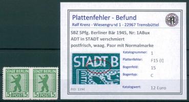 SBZ_1945_Nr_1ABux_F15_(I)_postfrisch_Bild1