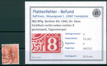 SBZ_1945_Nr_3Aux_F6_(XI)_gestempelt_Bild1