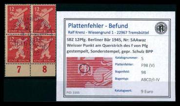 SBZ_1945_Nr_5AAwaz_F98_(V)_gestempelt_Bild1