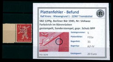 SBZ_1945_Nr_5AAwaz_F31a_gestempelt_Bild1