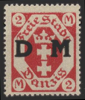 DANZIG_1921_Nr_D13_postfrisch_Bild1