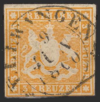WUeeRTTEMBERG_1859_Nr_12_gestempelt_Bild1