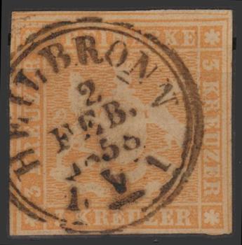 WUeeRTTEMBERG_1859_Nr_12_gestempelt_Bild1