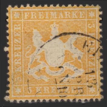WUeeRTTEMBERG_1860_Nr_17x_gestempelt_Bild1