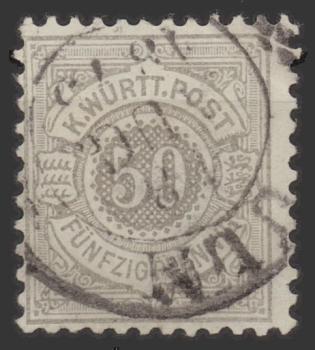 WUeeRTTEMBERG_1875_Nr_49_gestempelt_Bild1