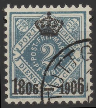 WUeeRTTEMBERG_1906_Nr_107_gestempelt_Bild1