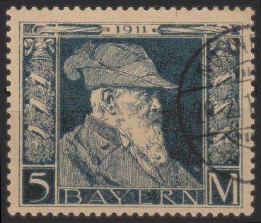 BAYERN_1911_Nr_89I_gestempelt_Bild1