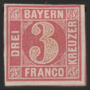 BAYERN_1862_Nr_9_ungebraucht_Bild1