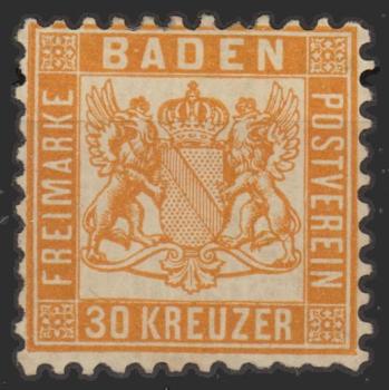 BADEN_1862_Nr_22_ungebraucht_Bild1