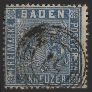BADEN_1862_Nr_14_gestempelt_Bild1