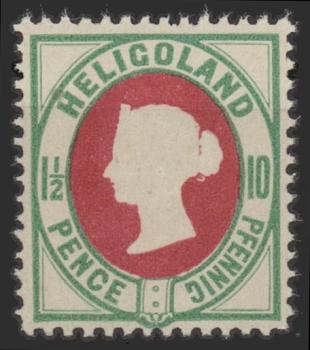 HELGOLAND_1875_Nr_14_postfrisch_Bild1
