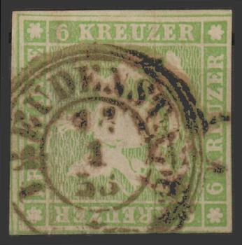 WUeeRTTEMBERG_1857_Nr_8_gestempelt_Bild1