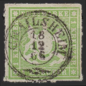 WUeeRTTEMBERG_1865_Nr_30_gestempelt_Bild1