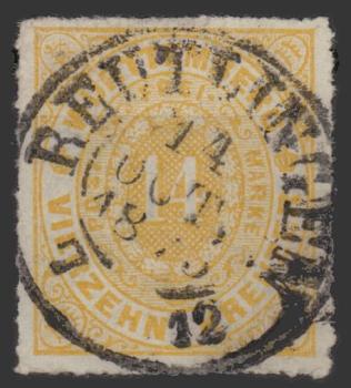 WUeeRTTEMBERG_1869_Nr_41_gestempelt_Bild1