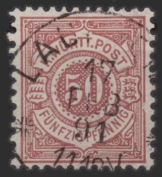 WUeeRTTEMBERG_1890_Nr_58_postfrisch_Bild1