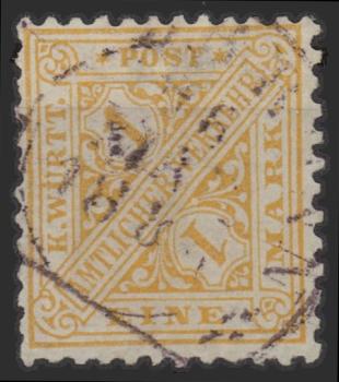 WUeeRTTEMBERG_1881_Nr_207_gestempelt_Bild1