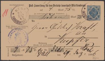 WUeeRTTEMBERG_1891_Ganzsachenumschlag__gestempelt_Bild1