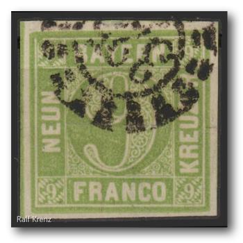 Bayern_1850_Nr_5_gestempelt_Bild1